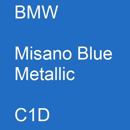 BMW, Misano Blue Metallic, C1D.